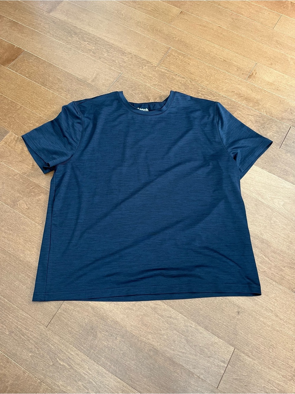 Bench Men's Dark Blue Crew Neck Short Sleeve Tee